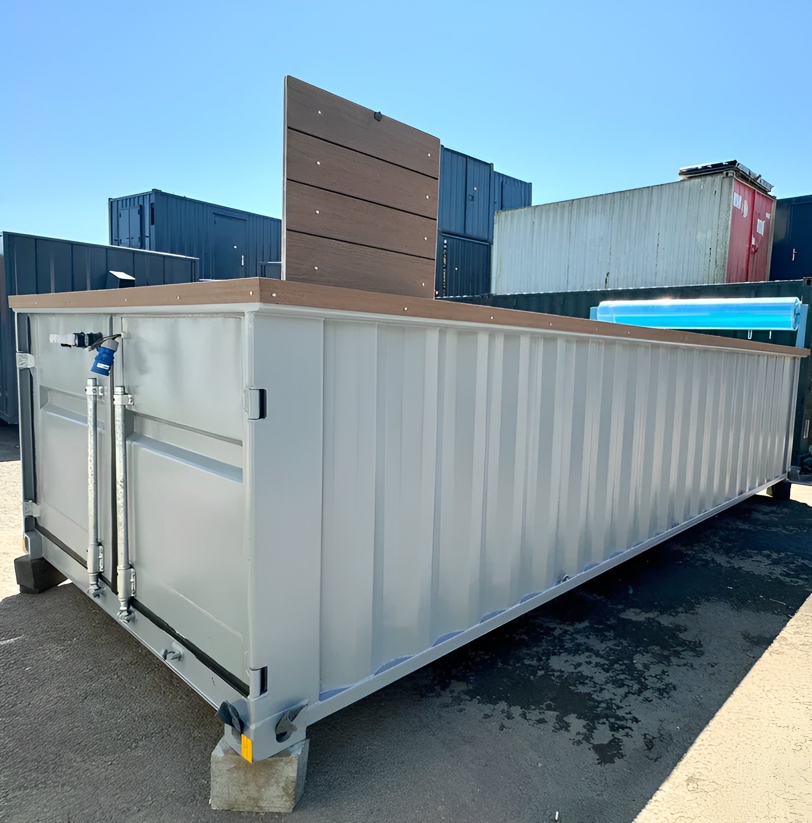 20ft Portable Container Swimming Pool | Caribbean Blue Outdoor Swimming Pool