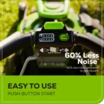 Greenworks 60V 21 in. Cordless Brushless Self-Propelled Lawn Mower Kit with Two 4.0Ah Batteries & Dual-Port Charger – 4-in-1, LED - Image 9