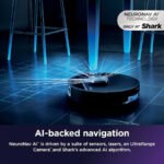 Shark PowerDetect UV Reveal 2-in-1 Robot Vacuum and Mop, UV Stain Detect, Self-Emptying, Self-Washing Heated Mop, Pet-Friendly – Black - Image 7