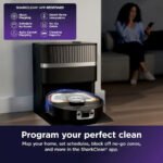 Shark PowerDetect UV Reveal 2-in-1 Robot Vacuum and Mop, UV Stain Detect, Self-Emptying, Self-Washing Heated Mop, Pet-Friendly – Black - Image 10
