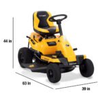Cub Cadet CC30H 30 in. 10.5 HP 344cc Briggs & Stratton Hydrostatic Gas Rear-Engine Riding Lawn Mower with Electric Start & Mulch Kit - Image 6