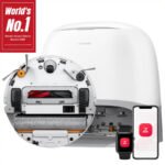 Roborock Qrevo Curv 2 Flow Robot Vacuum and Mop, Self-Cleaning Roller Mop, Dual Zero-Tangle, AI Obstacle Avoidance – White - Image 2