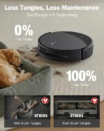 Ecovacs Deebot T90 pro omni Robot Vacuum and Mop, 30,000 Pa Suction, Self-Cleaning Roller Mop, AI Obstacle Avoidance – Black - Image 3