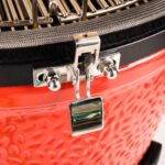 Kamado Joe Classic Joe III 18" Ceramic Charcoal Grill & Smoker, Smoke Chamber, 3-Tier Divide & Conquer, Cart Included – Blaze Red (KJ15040921) - Image 3