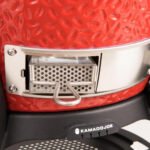 Kamado Joe Classic Joe III 18" Ceramic Charcoal Grill & Smoker, Smoke Chamber, 3-Tier Divide & Conquer, Cart Included – Blaze Red (KJ15040921) - Image 2