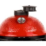 Kamado Joe Classic Joe III 18" Ceramic Charcoal Grill & Smoker, Smoke Chamber, 3-Tier Divide & Conquer, Cart Included – Blaze Red (KJ15040921) - Image 4