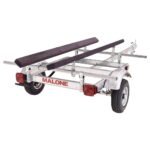 Malone EcoLight Single Kayak Trailer with Bunks – 400 lb Galvanized Steel Tow-Behind Trailer, 2 in. Hitch, DOT-Certified (MPG586XB) - Image 2
