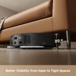MOVA V50 Ultra Complete Robot Vacuum and Mop, 24,000 Pa Suction, Self-Emptying, Self-Washing Mop, Pet-Friendly – Black - Image 3