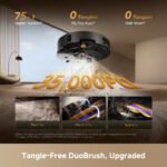 Dreame X60 Ultra Kit Robot Vacuum and Mop-Black - Image 7
